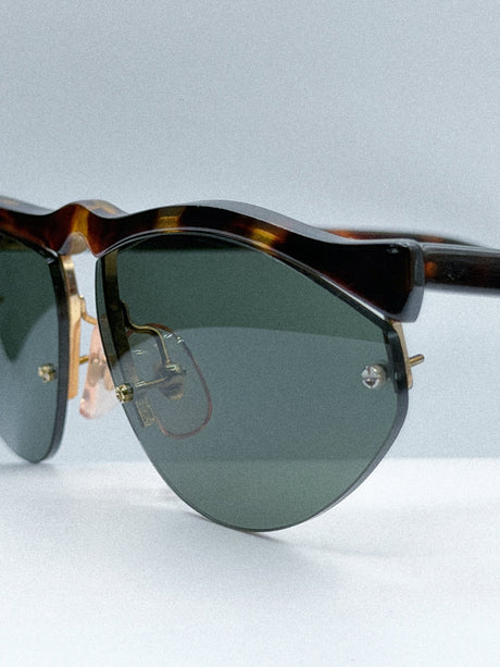 "Luxembourg's Treasures" 1960s Brow Line Sunglasses