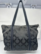 Coach Black Tote