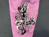 JUST CAVALLI Light Purple Low Rise Capri Pants