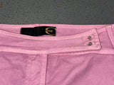 JUST CAVALLI Light Purple Low Rise Capri Pants
