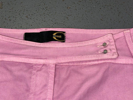 JUST CAVALLI Light Purple Low Rise Capri Pants