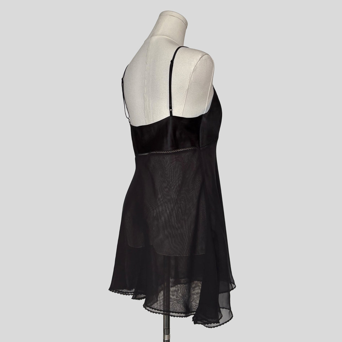 Sheer babydoll slip dress