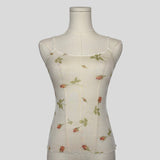 Dainty floral sheer cami