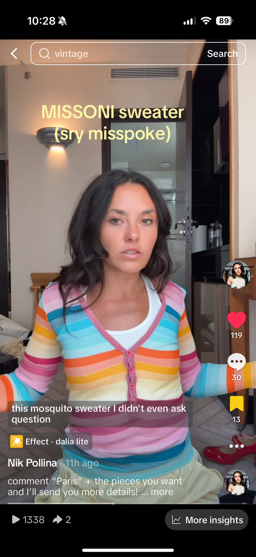 MISSONI rainbow top