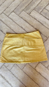 Diesel yellow skirt size 26