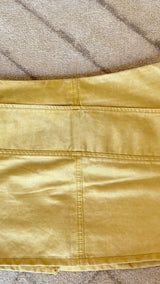 Diesel yellow skirt size 26