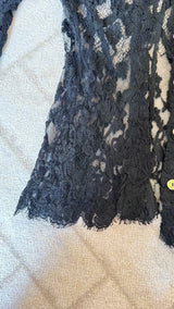 Christian Lacroix lace top