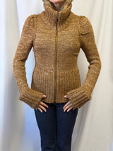 D&G Dolce & Gabbana Knit Zip-Up Cardigan