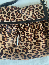 Fendi Jumbo Chef Leopard Pony Hair Hobo Bag
