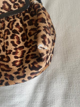 Fendi Jumbo Chef Leopard Pony Hair Hobo Bag