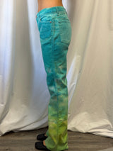 Cavalli Jeans Gradient Tie-Dye Flare Jeans