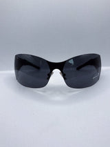 "Jet Black" 1990s Les Copains Sunglasses