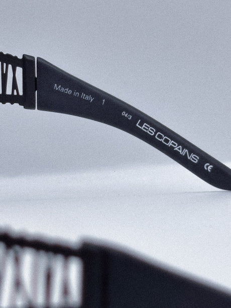 "Jet Black" 1990s Les Copains Sunglasses