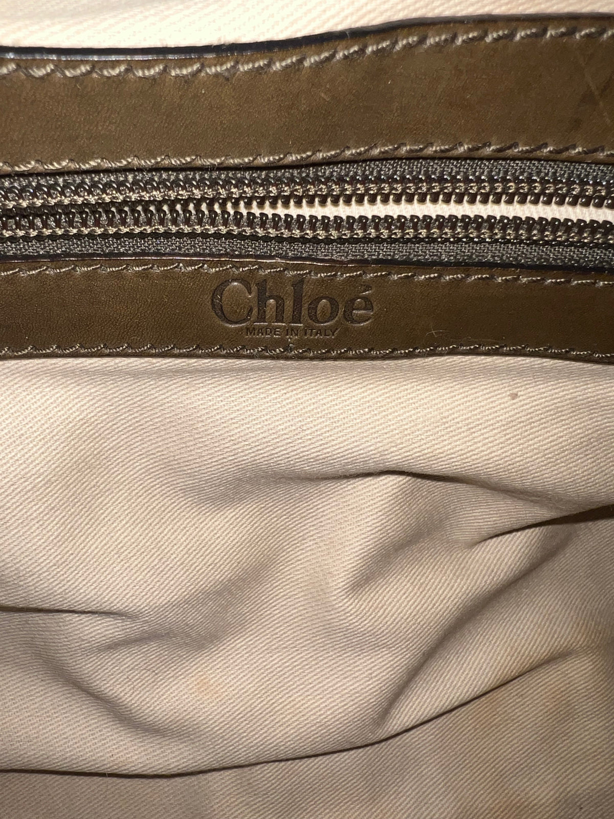 Chloé Kerala Brown Leather Equestrian Charm Shoulder Bag