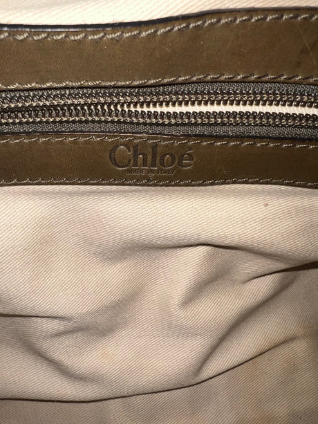 Chloé Kerala Brown Leather Equestrian Charm Shoulder Bag