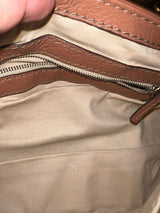 Mini Chloé Paddington Leather Satchel Bag Handbag Warm Caramel