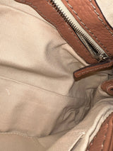 Mini Chloé Paddington Leather Satchel Bag Handbag Warm Caramel