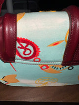 Christian Dior by John Galliano Paisley Canvas Shoulder Bag