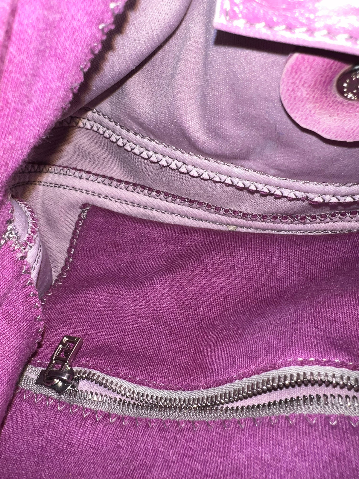 Fendi Purple Baguette Fabric
