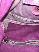 Fendi Purple Baguette Fabric