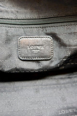 Loewe Anagram Leather Amazona Silver Bag