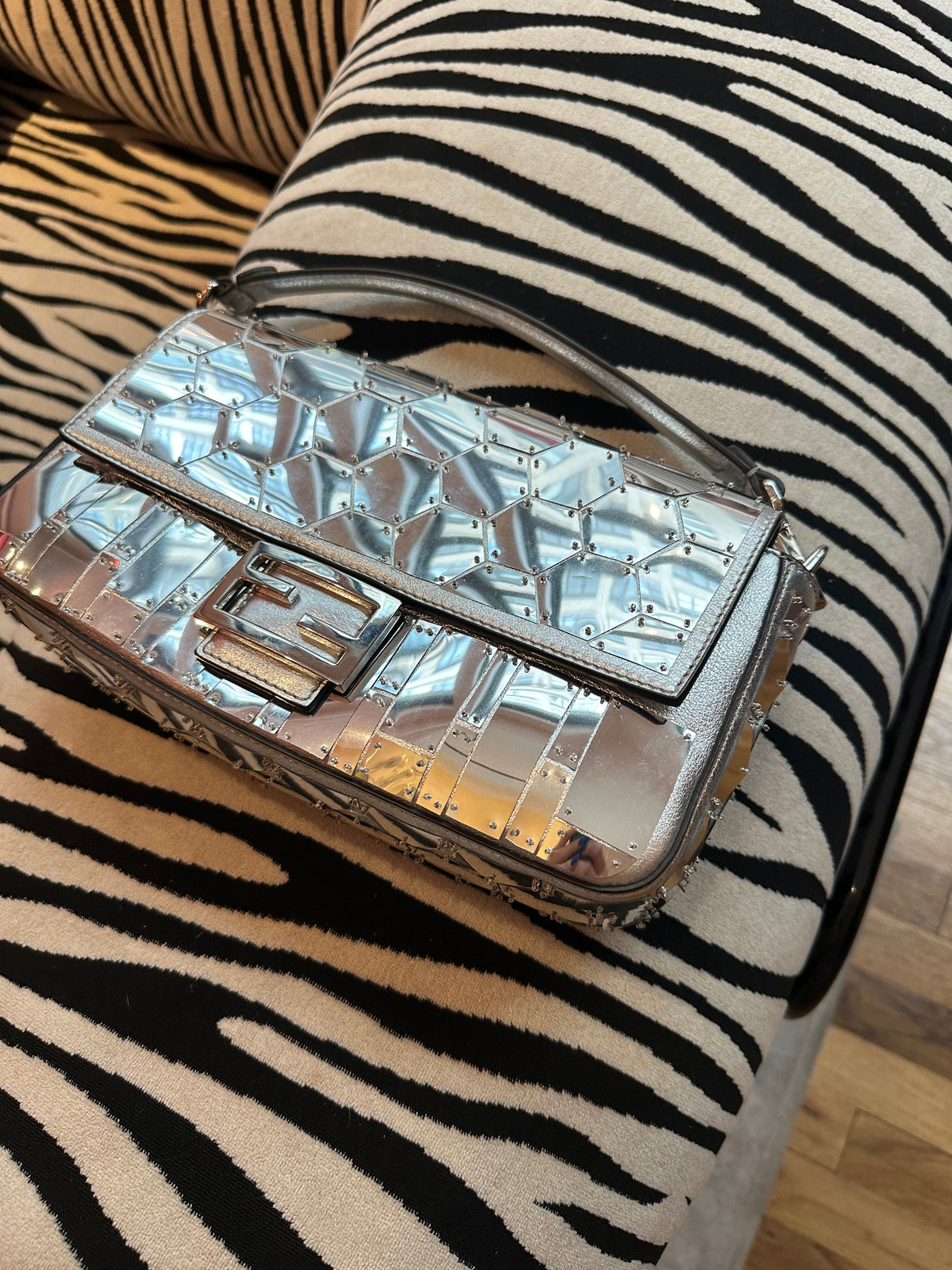 Fendi × Nicki Minaj Mirror Mosaic Baguette Bag – Limited Edition Capsule Collection
