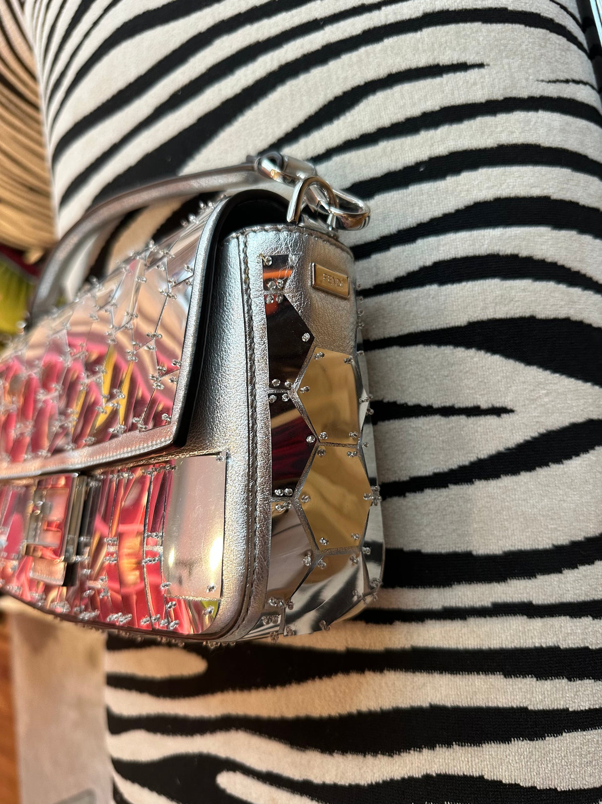 Fendi × Nicki Minaj Mirror Mosaic Baguette Bag – Limited Edition Capsule Collection