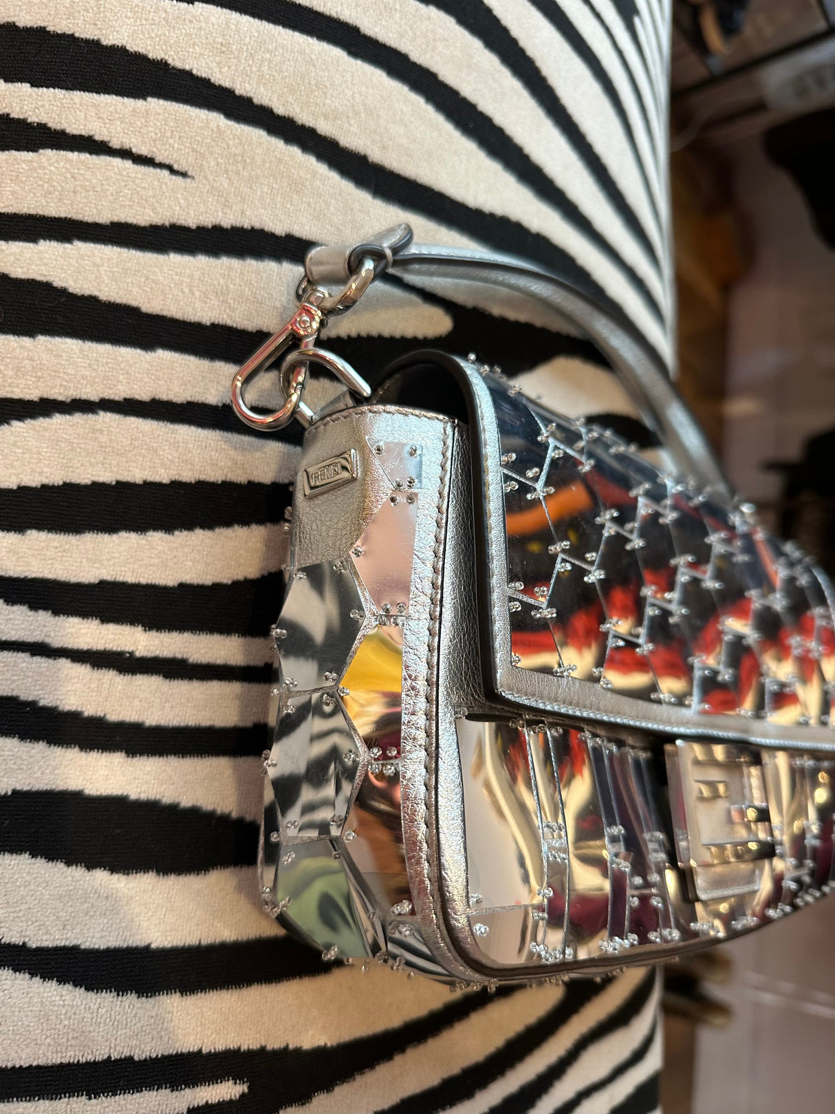 Fendi × Nicki Minaj Mirror Mosaic Baguette Bag – Limited Edition Capsule Collection