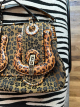 Fendi Leopard Print B Bag (w/ original dust bag)