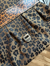 Fendi Leopard Print B Bag (w/ original dust bag)