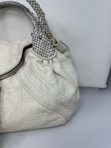 Fendi Spy Bag White Leather