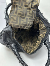 Fendi Spy Bag Black Leather