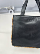 Loewe Furry Leopard Print Mini Tote Bag