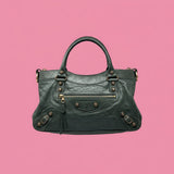 Balenciaga CIty Bag Dark Grey Leather