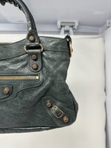 Balenciaga CIty Bag Dark Grey Leather
