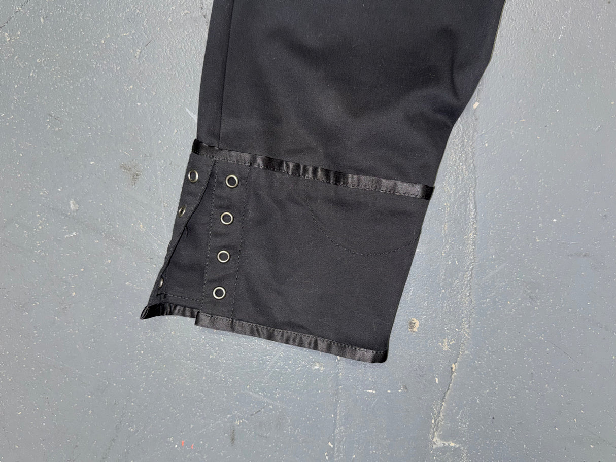 DOLCE & GABBANA Black Capri Pants