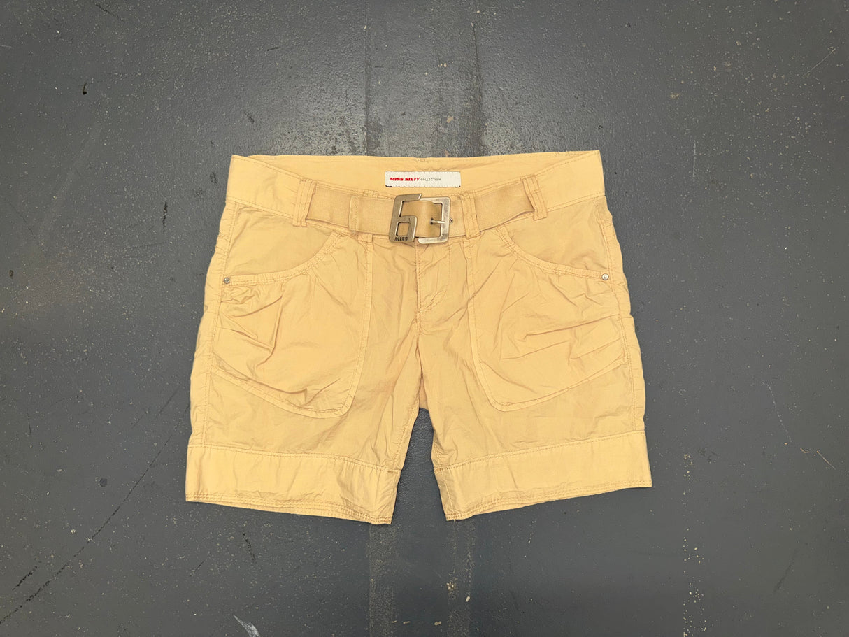 MISS SIXTY Khaki Cargo Shorts