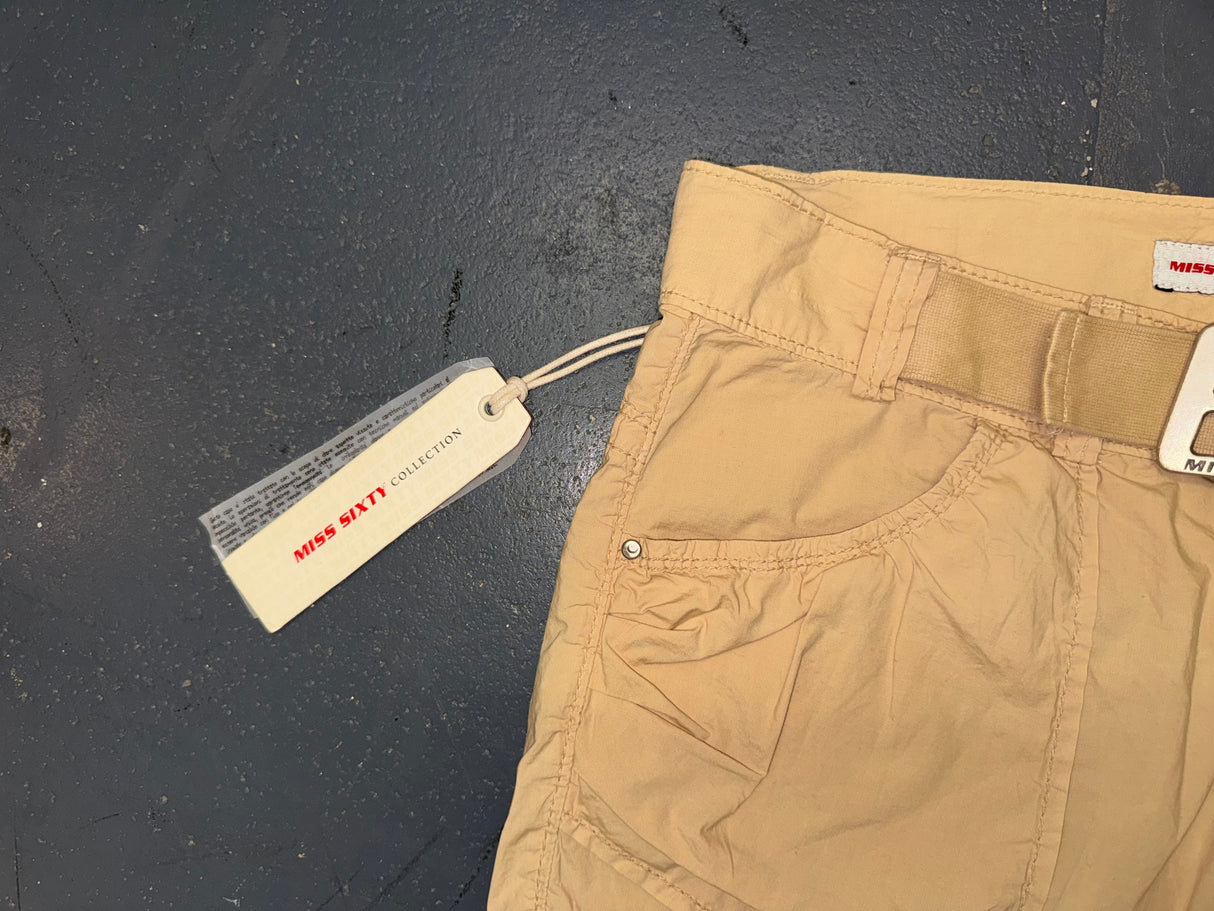 MISS SIXTY Khaki Cargo Shorts