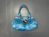 CHLOÉ Large Blue Paddington Bag