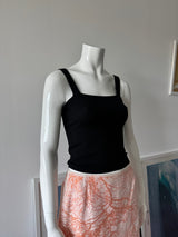 BLUMARINE Black Wool Tank Top
