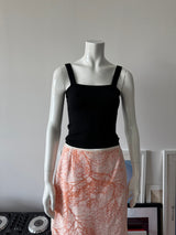 BLUMARINE Black Wool Tank Top