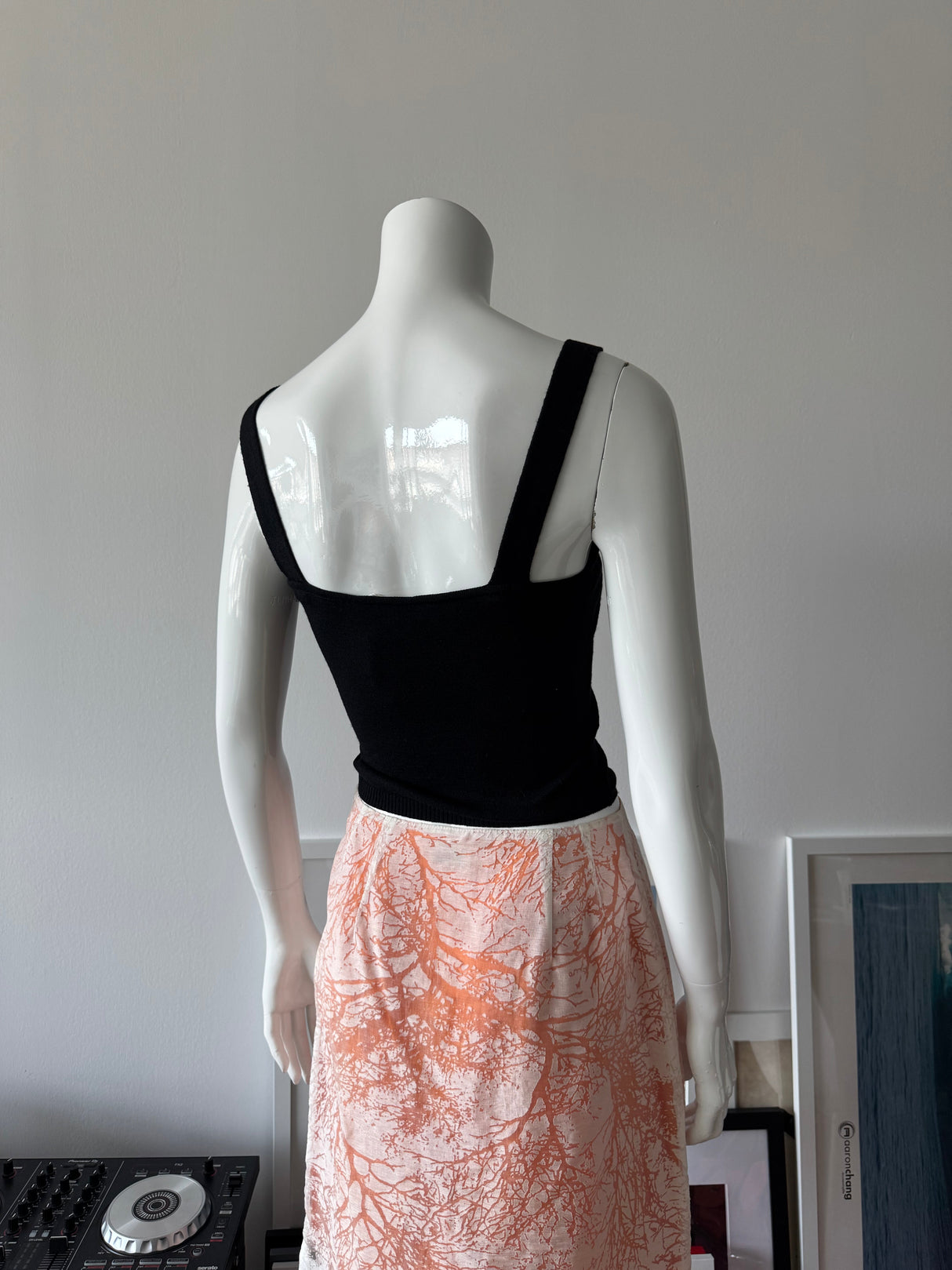BLUMARINE Black Wool Tank Top