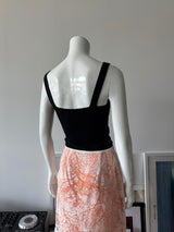 BLUMARINE Black Wool Tank Top