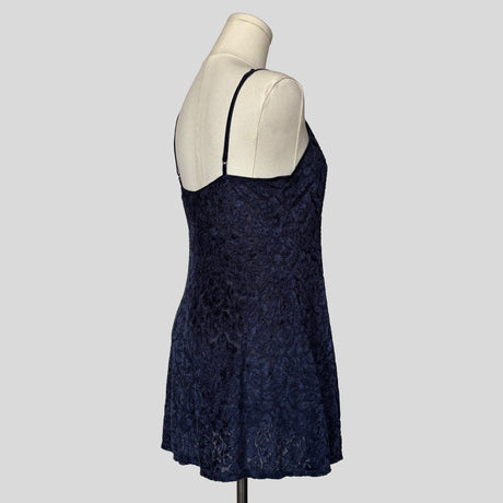 Velvet floral burnout mini dress