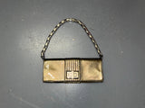 KOOBA Green Patent Leather Rectangle Shoulder Bag