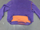 JUST CAVALLI Purple and Orange Reversible Sweatshirt