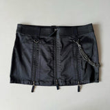 Italian Guess Cargo Utility Mini Skirt