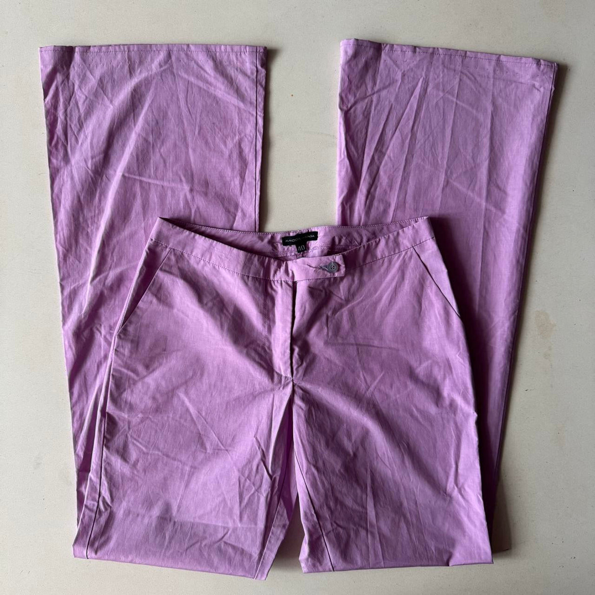 Italian Lilac Purple Flare Pants