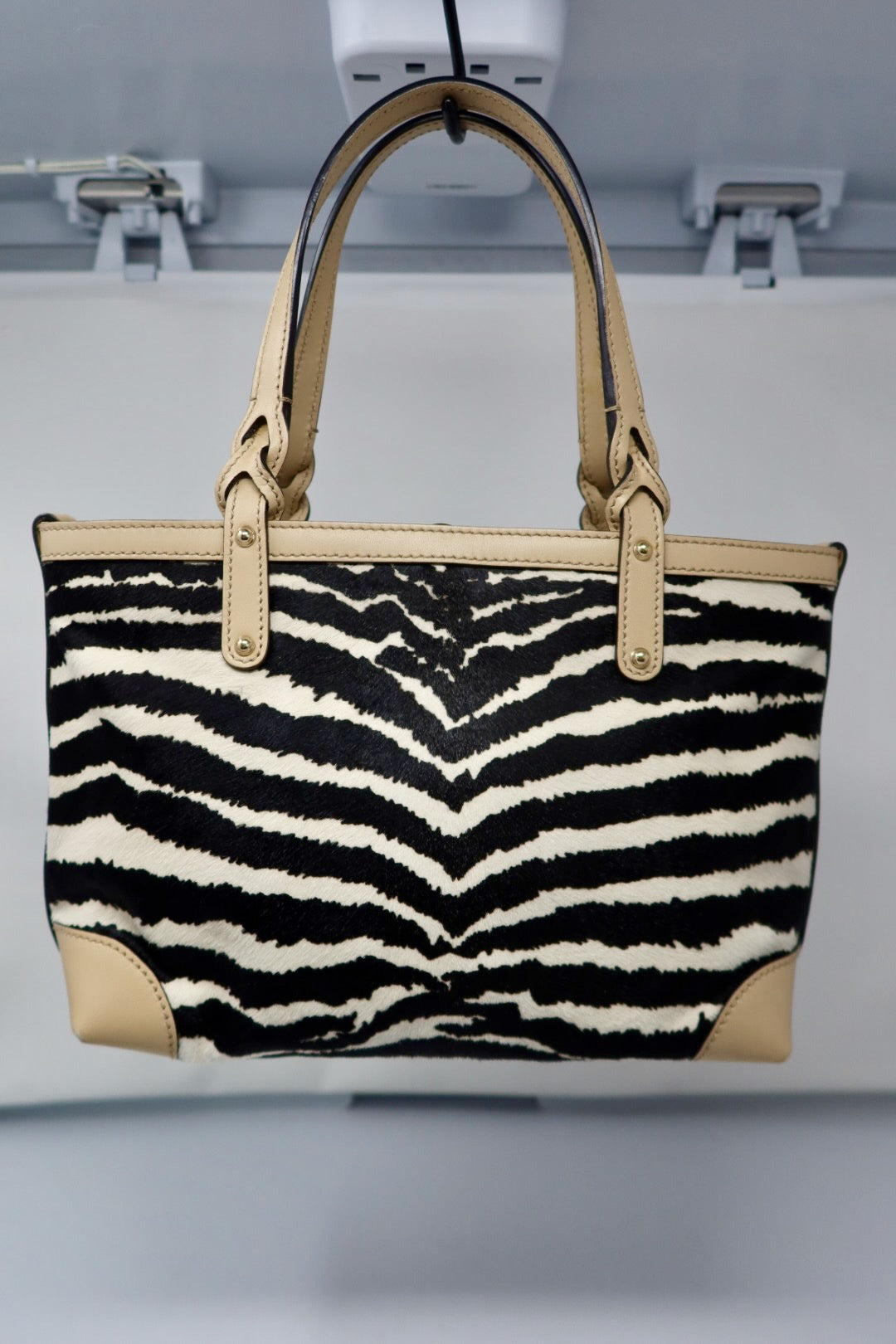 Gucci Calf Leather Tote Bag Zebra Pattern (Copy)
