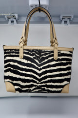 Gucci Calf Leather Tote Bag Zebra Pattern (Copy)